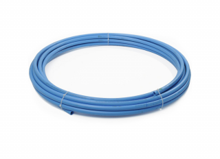 Polypipe 2525BU Blue MDPE Water Pipe 25mmx25m
