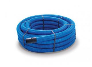 Polypipe 25100BU Blue MDPE Water Pipe 25mmx100m