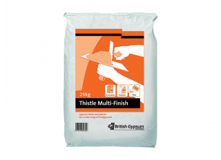 British Gypsum Thistle Multi Finish Plaster 25kg