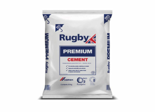 Rugby Premium Cement PLASTIC Bag 25kg