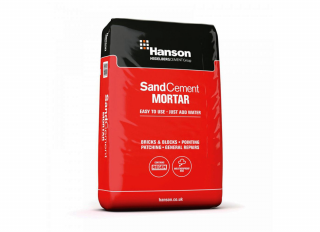 Hanson Sand Cement Brick Mortar 20kg Bag