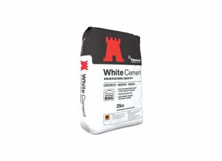 Hanson White Cement 25kg Bag