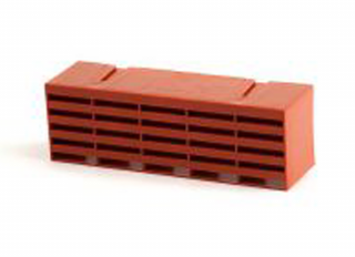 Timloc Plastic Air Brick Terracotta 215x75mm (9x3in)