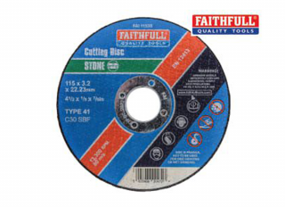 Faithfull Metal Cutting Disc 3.2x22x115mm
