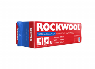 Rockwool Thermal Cavity Batt 1200x455x100mm (3.276m2) (Pack 6)