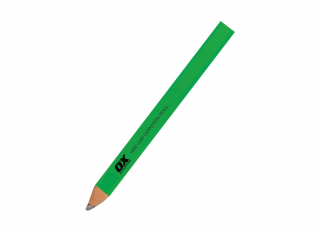 Ox Trade Hard Lead Carpenters Pencil Green (Pack 10)