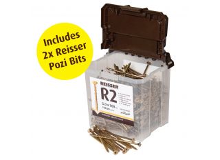 Reisser Cutter Trade Pack (1600 Screws & 20 Torsion Bits)