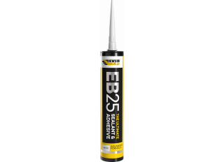 Everbuild EB25 The Ultimate Sealant & Adhesive Black 300ml