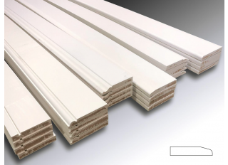 14.5X44mm Primed MDF Chamfered & Round Architrave