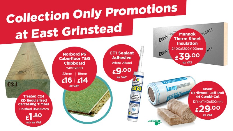 East Grinstead Branch Exclusive Special Offers for Collection Only