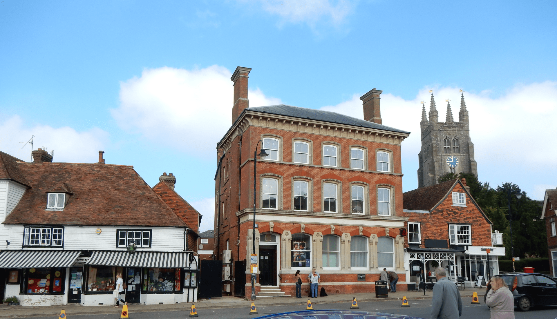 Parker Joinery supply Kent High Street renovation with Bereco contemporary sliding sash windows