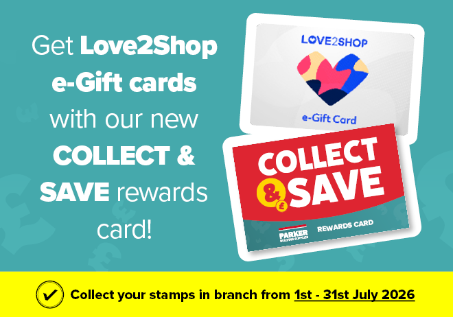 Earn a £50 Love2Shop Gift Card with Collect & Save!