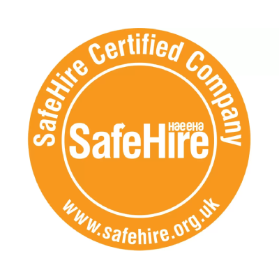 We are SafeHire Certified for our Tool Hire